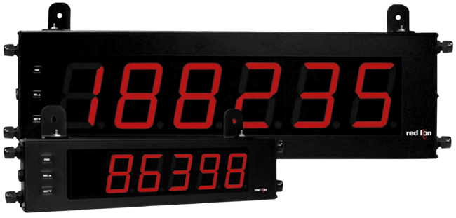 Red Lion Large Display Timer and Cycle Counter, Model LDT